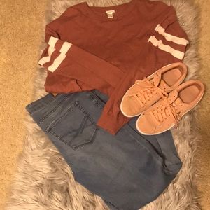 Dusty Pink forever 21 sweater